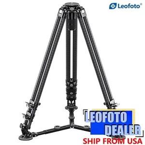 Leofoto LVC-193C Dual-Tube Video Tripod | 75mm Integrated Bowl - Picture 1 of 10