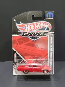 Hot Wheels Garage '63 PLYMOUTH BELVEDERE 426 MAX WEDGE Red with Real Riders - Picture 1 of 3