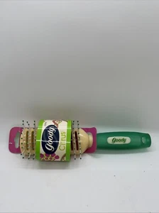 Vintage Goody Citrus Multicolored Vent Hairbrush 1999 Pink Green - Picture 1 of 5