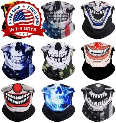 Pack de 9 Rímel Militar Pasamonta As Calavera Pasamontanas Para El Frio De Moto Foto 1 de 4