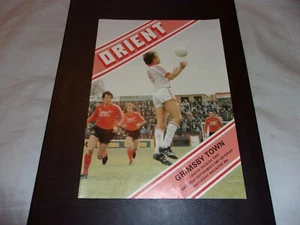 Leyton Orient v Grimsby Town Football League Division 2 Programme 5/9/81 - Picture 1 of 3