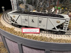 Lionel O Gauge 4-BAY, Quad Hopper Coal Load(s). Ballast, not plastic. READ! - Picture 1 of 16