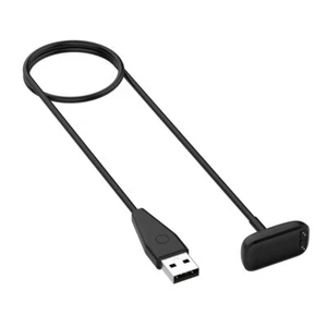 Do Fitbit Charge 6 / 5 portów USB 50 cm Smart Watch Charging Kabel ładujący Czarny - Zdjęcie 1 z 7