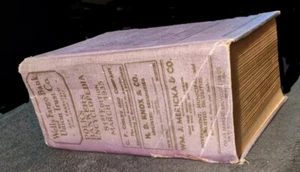 Huge POLKS BANKERS Encyclopedia 1935 Bankers Blue Book 3300+ Pages 75+ Maps RARE - Picture 1 of 15