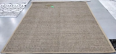 NATURAL / BEIGE 8' X 10' Stained Rug, Reduced Price 1172727560 NF114A-8 - Imagem 1 de 4