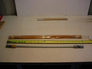 Shaft Assy with dual universal joints 7/16" bore X 231/2" overall - Picture 1 of 7