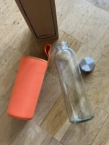 Design Glass Bottle Summer Time Orange #gemeinsamindiezukunft 🍼 - Bild 1 von 5