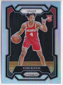2023-24 Panini Prizm Prizms Silver #151 Kobe Bufkin RC - Foto 1 di 1