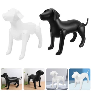 Maniquíes inflables para perros modelo de perro de pie exhibición ropa para perros 2 piezas - Imagen 1 de 20