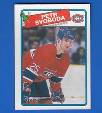 1988-89 OPC O-Pee-Chee #256 - PETR SVOBODA Rookie RC