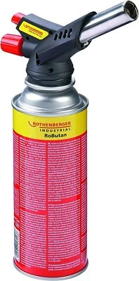 Rothenberger Gasbrenner RS 220 mit 1x RoButan Über-Kopf-Arbeiten 360° Drehung - Bild 1 von 4