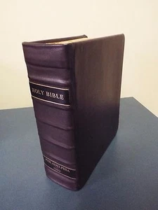 Large- 1801 Holy Bible printed for Mathew Carey - Philadelphia - Rebound-leathr - Picture 1 of 5