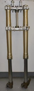 2001 Husqvarna TE 400 570 WR 125 250 360 Front Suspension Forks Triple Tree 45mm - Picture 1 of 16