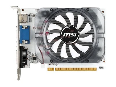 MSI GeForce GT 730 2GB DDR3 PCI Express 2.0 x16 ATX Video Card N730-2GD3V3 - Image 1 of 4