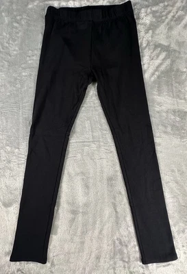 Gymboree Girls Uniform Leggings Black YOUTH SIZE 12 Stretch Playproof New - Image 1 of 4