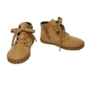 Botas altas de gamuza sintética Cat & Jack tostadas niños pequeños foto familiar informales talla 9 - Imagen 1 de 8