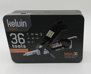Juego de destornilladores multiherramienta urbanos Kelvin 36 - TODO EN UNO - Imagen 1 de 13