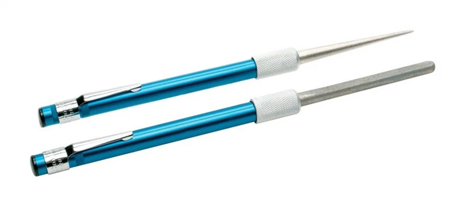 Smith's DRET Steel Gold Medium Grit Diamond Groove Retractable Sharpener Foto 1 de 1