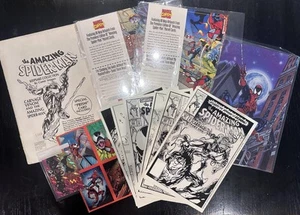 Amazing Spider-Man KEEPSAKE COLLECTION issue #361-363 Art + New Venom Prism Card - Picture 1 of 12