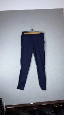 Victoria Sport Knockout Leggings Womens Large Navy Blue High Rise Mesh Workout - Image 1 of 4