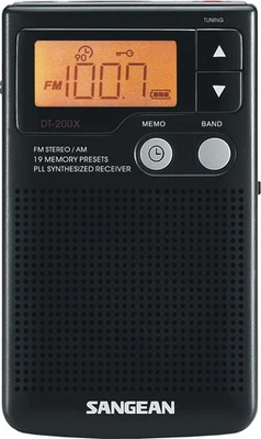 DT-200X AM/FM Synthesized Pocket Radio - Image 1 of 4