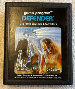 Defender (Atari 2600, 1982) funcionando, solo cartucho de juego  - Imagen 1 de 4
