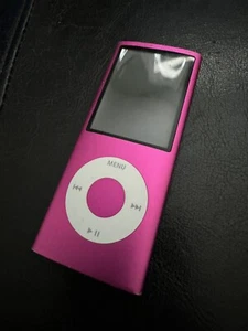 Apple iPod Nano 4th Generation Pink 16GB A1285 FOR PARTS/FIX WONT CHARGE - Picture 1 of 2