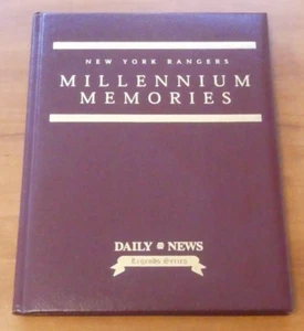 New York Rangers Millennium Memories firmado por 4 Rangers con certificado de autenticidad - Imagen 1 de 13