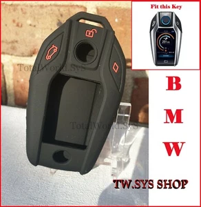 Silicone Key Case Fob Cover Shell para BMW 7 Series G11 G12 740li 750li - Imagen 1 de 10