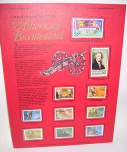Stamps Of The World Grenada Grenadines Tribute To The American Bicentennial - Picture 1 of 1