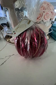 Candele Firenze Pink Candle Bulb Ball, Christmas New - Picture 1 of 3