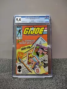 GI JOE UN VERO EROE AMERICANO #26 CGC 9,4 SECONDA STAMPA PAGINE BIANCHE - Foto 1 di 7