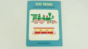 Toy Train Laser Cut Plastic Stencils by Bruce LaFontaine S2 - Imagen 1 de 5