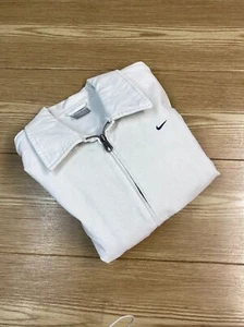 Nike Girls Corduroy Jacket Youth Full Zip Collared Activewear Top Size M - Picture 1 of 19