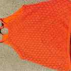 BOSTON Proper Sz XS Orange knit top. Great condition. Beach ware,summer concerts