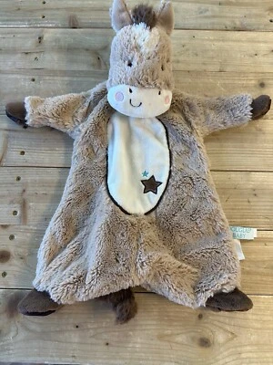 Douglas Baby Star Pony Flat Lovey Sshlumpie Plush Animal Security Blanket SOFT - Image 1 of 3