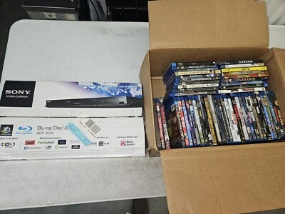 Sony BDP-S580 3D Reproductor Blu-ray Película Lote Scream 007 Candyman John Wick  Foto 1 de 4