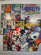 Lot of (6) Hawkeye (1983) / Solo Avengers (1987) Ltd Series Comics High Grade