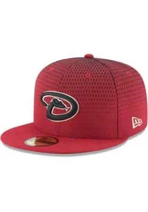 Authentic New Era MLB On-Field 59Fifty Fitted Cap Arizona Diamondbacks Red - Picture 1 of 6
