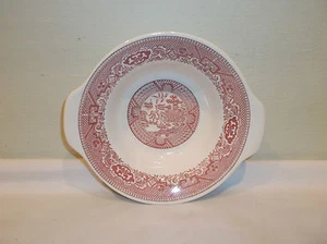 A Rare Pink Willow Ware de Royal China Tazón de cereal con orugas - Imagen 1 de 11