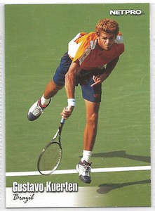 Gustavo Kuerten - Netpro 2003 Single Tennis Card #95