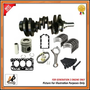 Para Land Range Rover 3.0 306DT Nitrato Cigüeñal & Motor Kit Renovación - Gen 2 - Imagen 1 de 5