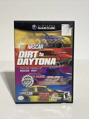 NASCAR: Dirt to Daytona (Nintendo GameCube, 2002) CIB Completo PROBADO Foto 1 de 4