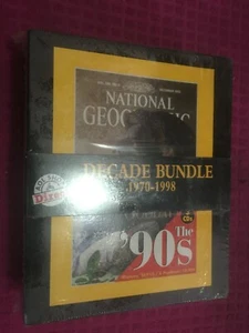 NEW! National Geographic DECADE BUNDLE (1970 - 1998) Vol. 8 9 10_9 CDs SEALED - Picture 1 of 2