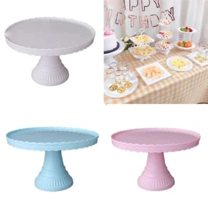 Cake Stand Plastic Cake Stands Wedding Functions Cake Set Cupcakes Dessert Plate - Picture 1 of 12