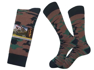 ONE Pair COTTON Camouflage Army Socks SIZE 10-13 TRUE TO SIZE Full Cushion - Picture 1 of 5