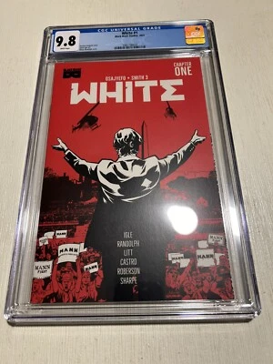 White #1 CGC 9.8 Black Mask Studios, 2021. Tirada de impresión limitada. Foto 1 de 2