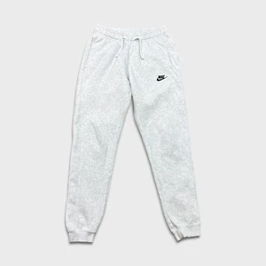 Pantalones deportivos Nike para hombre pequeños grises Swoosh atléticos polar gimnasio jogger - Imagen 1 de 9