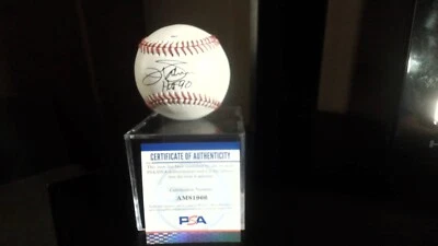 Jim Palmer signed baseball psa auth. inscribed hof90 mint - Image 1 of 2