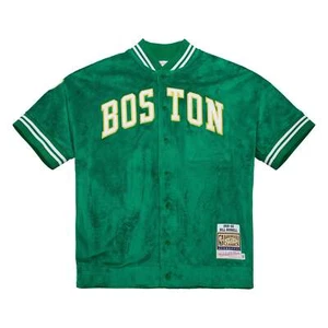 MENS MITCHELL & NESS NBA SHOOTING SHIRT CELTICS 1959 BILL RUSSELL - Picture 1 of 5